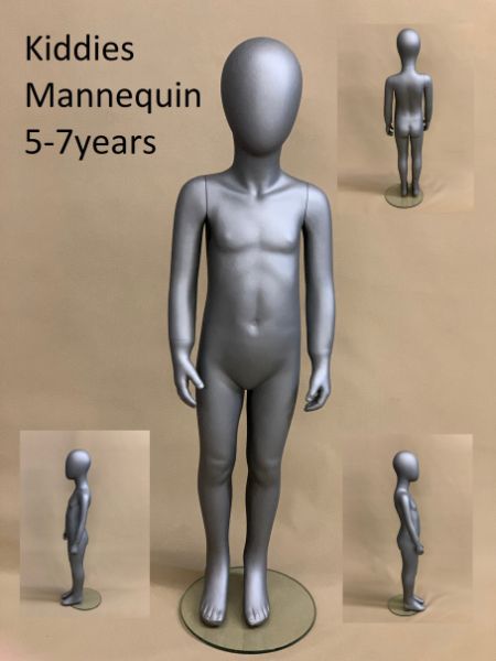 Kiddies mannequin for ages five to seven